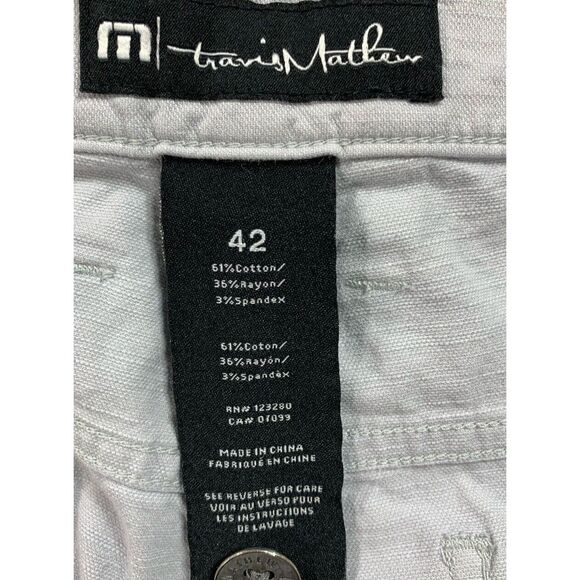 Travis Mathew Golf‎ Pants Mens 40x30 Gray Trifecta 2.0 Performance 4-Way Stretch - Picture 6 of 13
